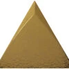 Faience Triangle à Relief MAFINGA TIROL METALLIC 10,8X12,4 Cm - 0,13 M²