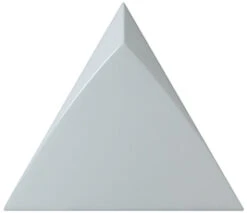 Faience Triangle à Relief MAFINGA TIROL SKY BLUE 10,8X12,4 Cm - 0,13 M²