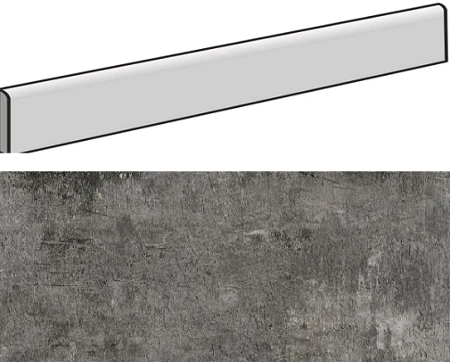 Plinthe Aspect Bois MODENA CENIZA 9,4X59,3- 15 Unités