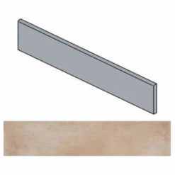 Plinthe Beige 8x45 Cm BESSAC ARENA - 11.25 Ml