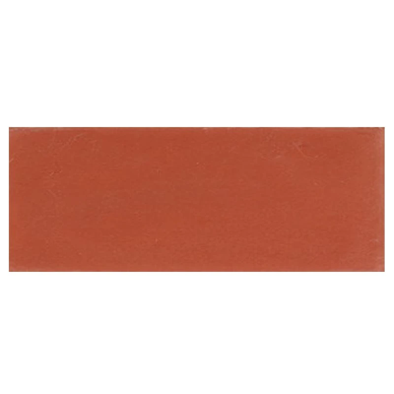 Plinthe De Carreau De Ciment Véritable Unie CERISE 10x20 Cm - 4mL
