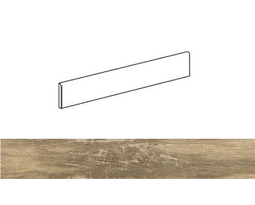 Plinthe Effet Bois 6x60cm WOODMANIA Honey - 8.40 Ml – Image 4