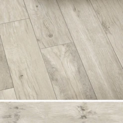 Plinthe Effet Bois 6x60cm WOODMANIA Ivory - 8.40 Ml