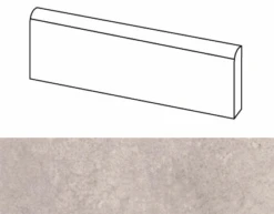 Plinthe Intérieur Avenue Gris 9.4x60 Cm - 17 Unités