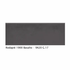 Plinthe Intérieur Vieillie 1900 9x20 Cm GRIS BASALTE- 2mL