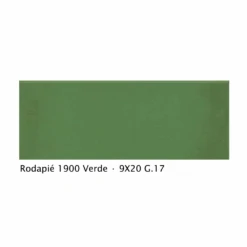 Plinthe Intérieur Vieillie 1900 9x20 Cm VERT - 2mL