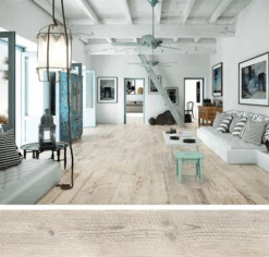 Plinthe Pour Carrelage Imitation Parquet VILLAGE MIEL 8x45 Cm - 26 Unités